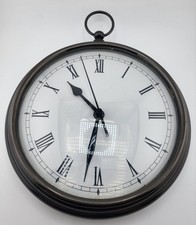 Pottery Barn Pocket Watch Wall Clock Oil Rubb...