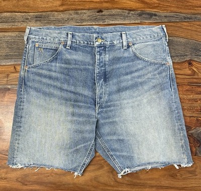 RRL デニム　ショーツ Ralph Lauren Double RL RRL Vintage Distressed 8” Denim Shorts
