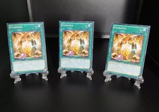 🔥 3x YUGIOH Exchange YGLD-ENB28 COMMON NEAR MINT PLAYSET