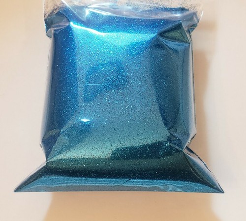 6oz Premium Royal Blue .008" Metal Flake Auto Paint Additive Flake - Picture 2 of 3