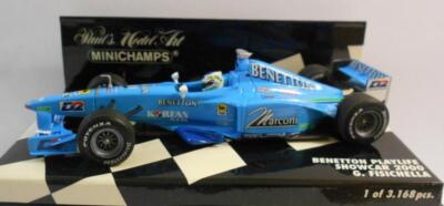 Minichamps F1 1/43 - Benetton De Giancarlo Fisichella - Réf 430 000081