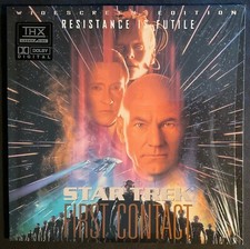 Star Trek First Contact - Widescreen Edition Laserdisc - Ex 