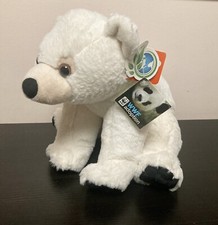 Wild Republic White Baby Polar Bear Cub 12 Plush Stuffed Animal Toy NWT
