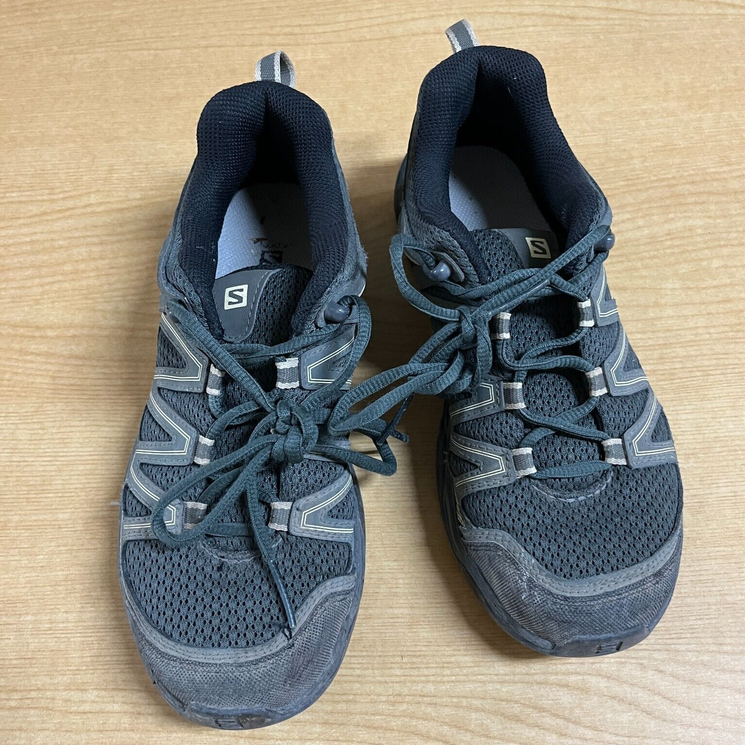 Scarpe Salomon Pathfinder donna 7 escursionismo outdoor verde acqua nero maglia bassa