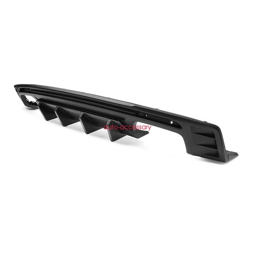 For Chevy Camaro SS LT LS 2016-2024 Painted Blk Rear Bumper Lip Diffuser Spoiler - Picture 17 of 20