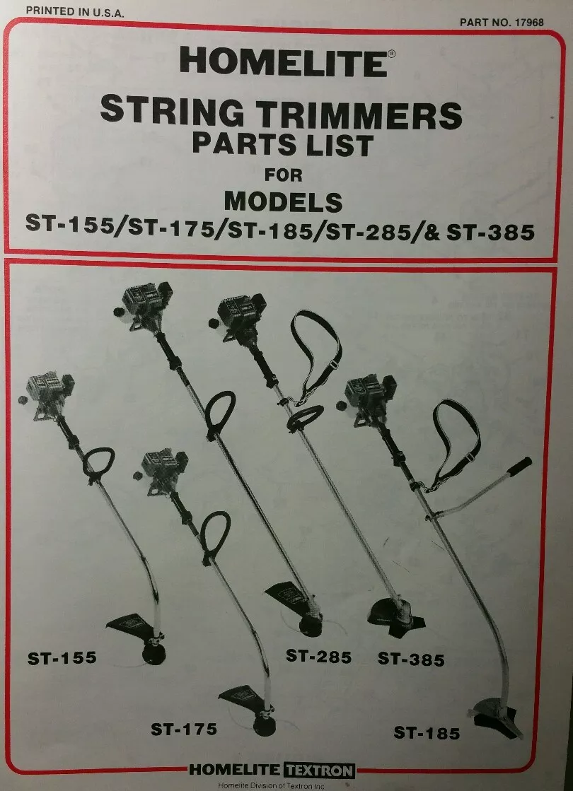 Homelite on sale string trimmer