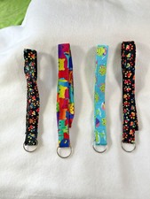Handmade Fabric Lanyards Holder Badge I.D. Keys Glasses 4.00 Each You Pick