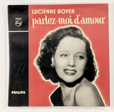 7'' EP - Lucienne Boyer    Parlez-Moi D'Amour - 1960 Philips - schöner Zustand