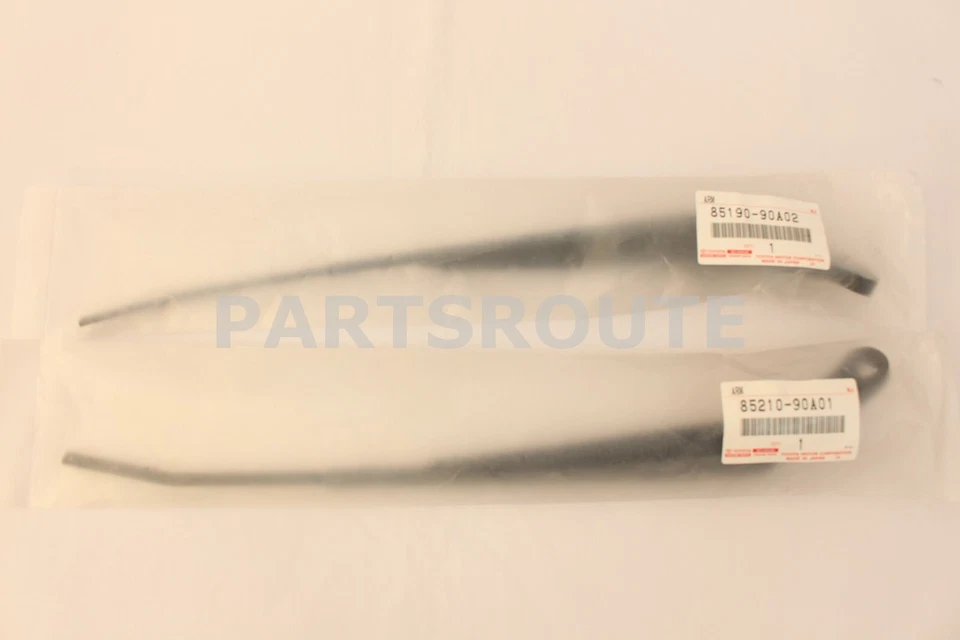 Brazos limpiaparabrisas derecho y derecho Toyota Land Cruiser 1981-1990 FJ60 FJ62 BJ60 OEM Foto 4 de 4