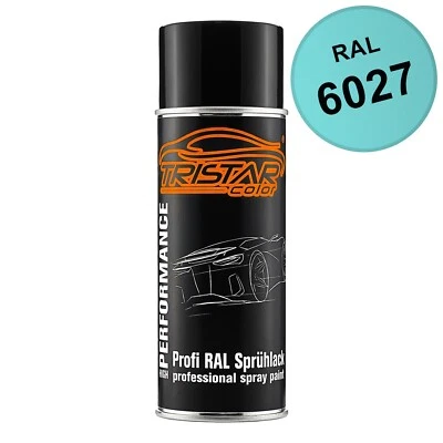 TRISTARCOLOR RAL 6027 Lichtgrün Spraydose alle Glanzgrade Varianten