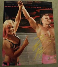 Tyson Kidd Signed 8x10 Photo WWE Wrestling Auto Nattie Nataliya TJ Wilson 2