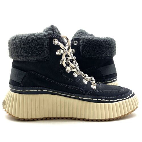 Dolce Vita Womens Debbie Plush Suede Snow Winter & Snow Boots Shoes BHFO SZ-6