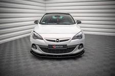 Street Pro Spoilerlippe Front Ansatz passend für Opel Astra GTC OPC-Line J rot+