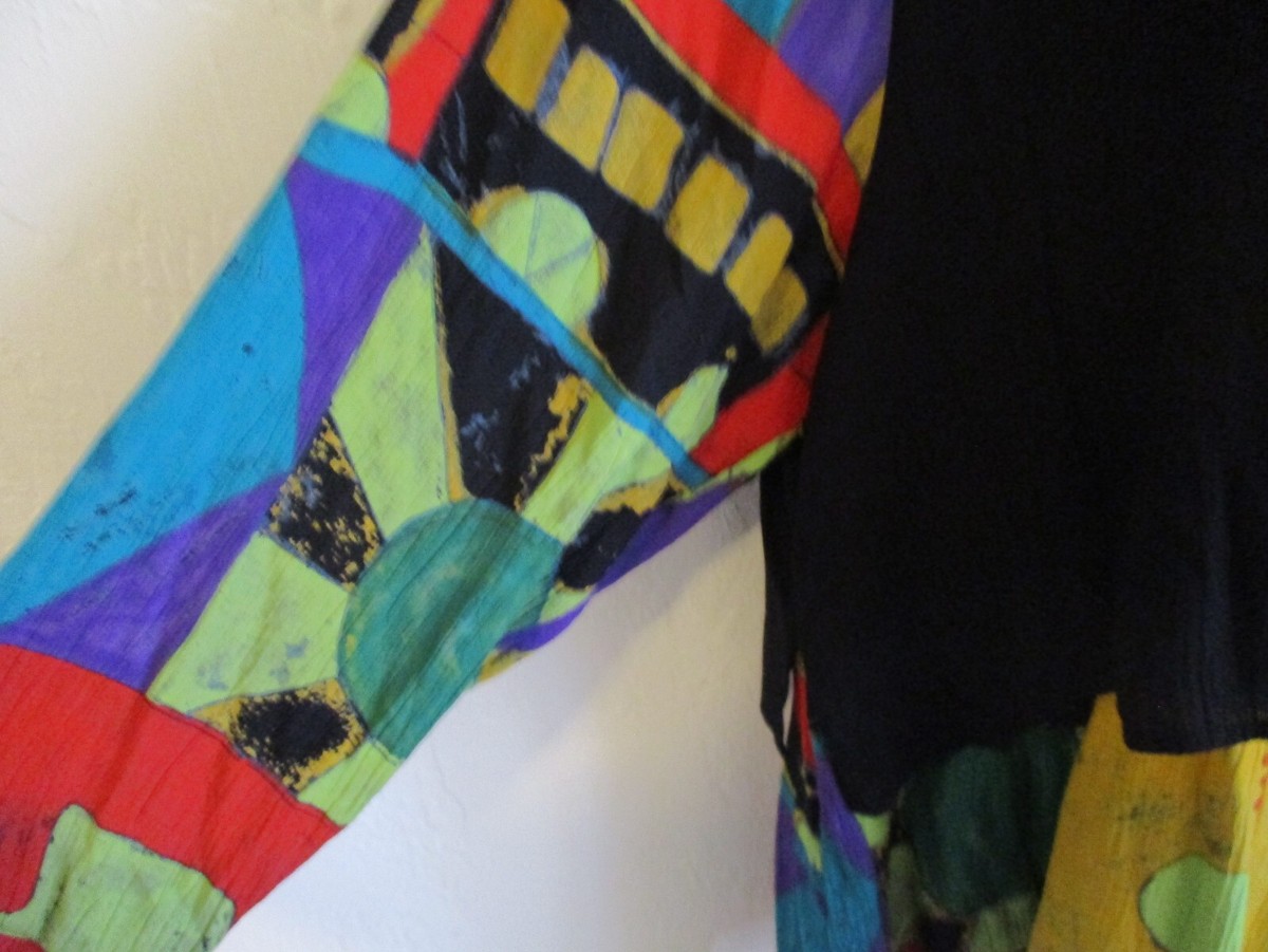 We Be Bop Layered & Beaded Tunic Top Plus Size 1X View 3