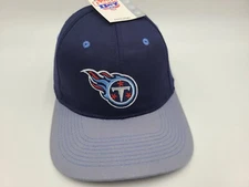 Vintage Tennessee Titans NFL Gameday Drew Pearson Marketing Snapback Hat Cap Men