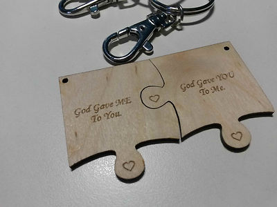 Custom Personalised Anniversary Wedding Gift Birthday Gift Wood laser engrave