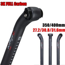 Asta tubo reggisella bici da strada mtb fibra di carbonio 27,2 30,8 31,6mm