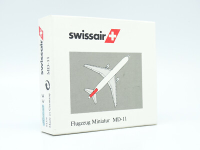 Schabak Flugzeug Airlines 1/600 - McDonnell Douglas MD11 Swissair