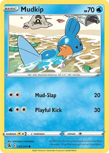 Mudkip Pokémon TCG Cards
