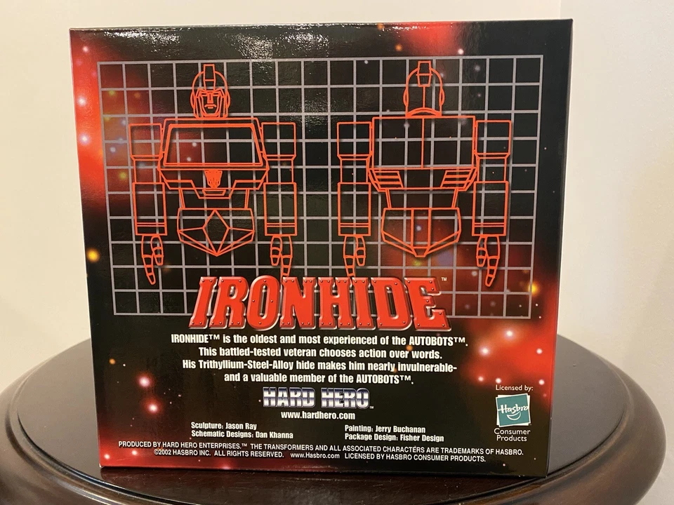 Ironhide Cold Cast Porcelain Bust Hard Hero Never Opened or Displayed (132/4000) - Image 2 of 4