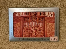Rothenburg ob der Tauber 20 Souvenir Color Photo Prints German