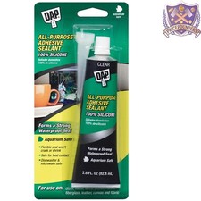 Aquarium Sealant 100 Silicone 2.8oz Waterproof Flexible Non-toxic Repair