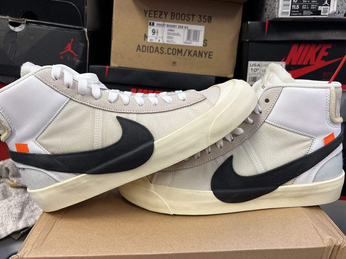 Nike Off-White x Blazer Mid The Ten OG Size 9.5 New | eBay Nike Off-White x Blazer Mid The Ten OG Size 9.5 New | eBay