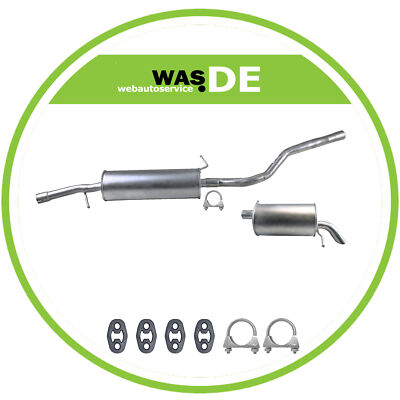Auspuffanlage ab Kat Ford Galaxy 2.3 16V, Seat Alhambra & VW Sharan 1.8T 16V
