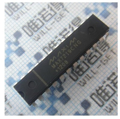 10x MAX7219CNG DIP-24 – Driver Per Display LED – IC NUOVO – Maxim Integrated