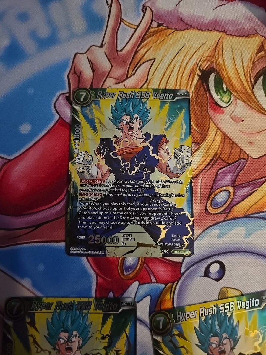 X1 Foil Hyper Rush SSB Vegito Cross Worlds BT3-063 | eBay X1 Foil Hyper Rush SSB Vegito Cross Worlds BT3-063 | eBay