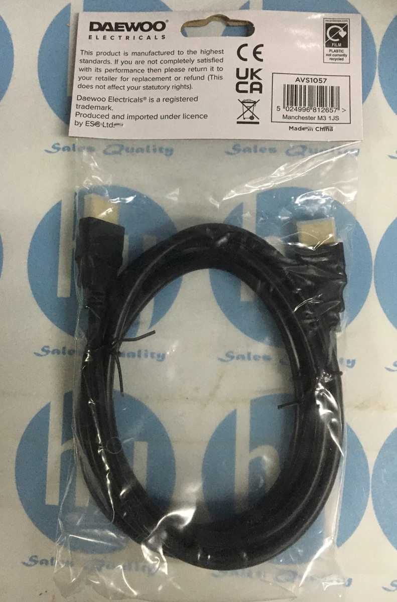 Hdmi To Hdmi Lead 2mtr Gold | eBay