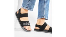 Adidas Men's Adilette Sandals Black FY8649 - SIZE 12 - NEW.