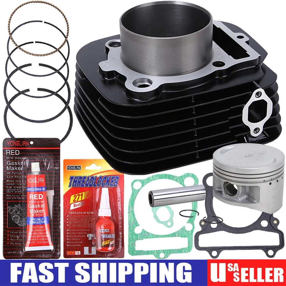 Комплект верхнего конца прокладки поршня головки блока цилиндров для Yamaha Grizzly 350 2x4 4x4 2007-2014 - Изображение 3 из 4