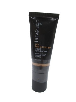 Ulta Beauty HD Full Coverage Liquid Foundation Natural Finis ~ Light/Medium Warm