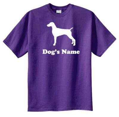 German Shorthaired Pointer Dog  T-shirt S- XL SALE with NAME 