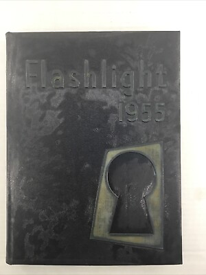 #ad 1955 Flashlight Abilene High School Yearbook Annual HIstory Abilene Texas $39.49