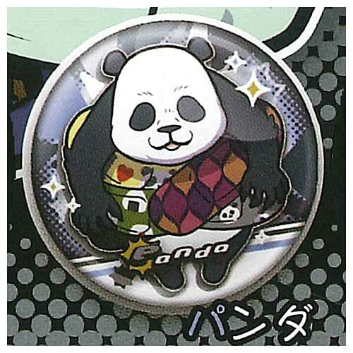 Jujutsu Kaisen Chara Banchokou Can Badge 6 Panda Gashapon Capsule EBay