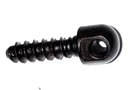 SLING SWIVEL STUD SCREW STEEL MOUNTS for WOOD RIFLE STOCK 3/4 inch BLACK
