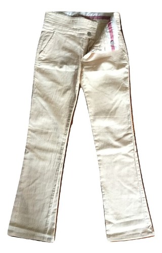 Pantalone da donna Manila Grace Pantaloni Taglia 27 Beige Trousers Pants  Zampa | eBay