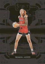 2024 Panini WNBA Select #17 Shakira Austin Washington Mystics