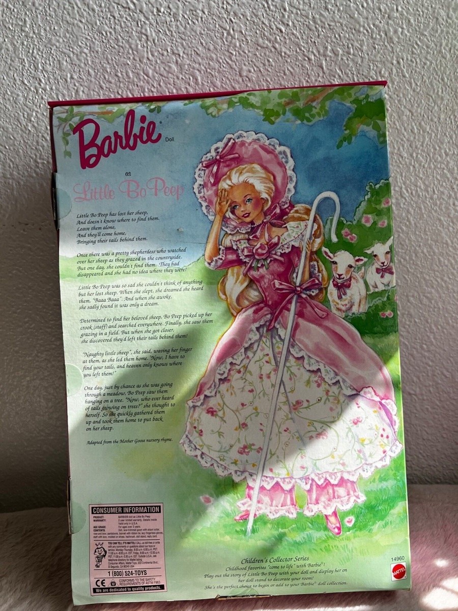 Barbie As Little Bo Peep Collectors edition Mattel The Nursery