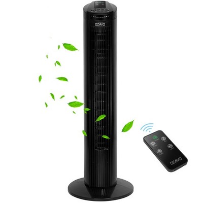 74cmSäulenventilator Turmventilatormit Fernbedienung und 7.5H timer 70° Rotation