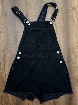 Pull & Bear Jeans Shorts Schwarz  Größe M