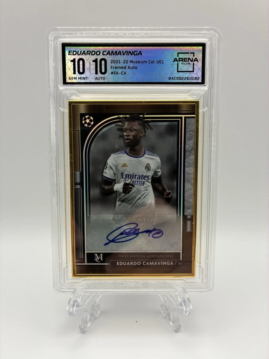 2021-22 Topps Museum Collection UCL Soccer Trading Cards for sale