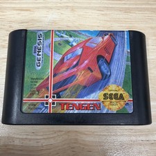 Hard Drivin' Sega Genesis Cart Tested
