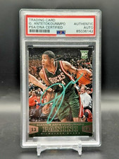 2013-14 Panini Giannis Antetokounmpo Auto #194 RC Rookie PSA/DNA AUTO (RC)