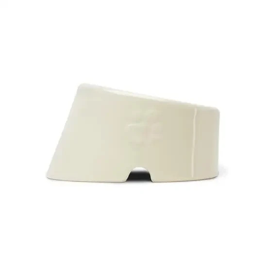 Scruffs Icon Flat Faced Dog Food Bowl Cream