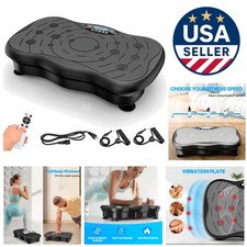 Vibration Plate Exercise Machine - Compact Fitness Platform for Weight Loss