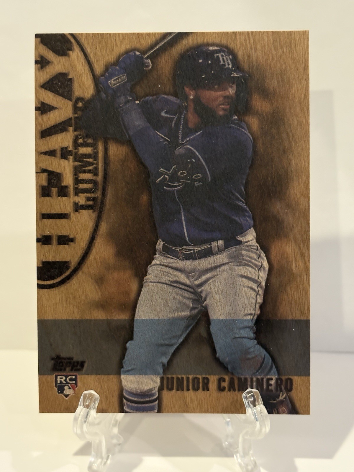 2024 Topps Update #HL-63 Junior Caminero Heavy Lumber Short Print Rookie RC