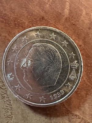 1999 Belgium 1 Euro Coin